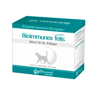 Biowet Puławy BIOIMMUNEX FELIS 40 KAPSUŁEK