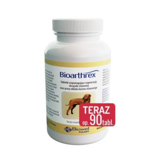 Biowet Puławy BIOARTHREX 90 TABLETEK tabletki na stawy dla psa