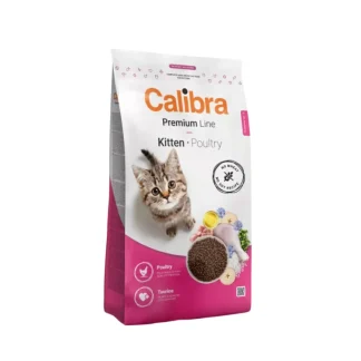 Calibra CAT PREMIUM KITTEN POULTRY 2 KG sucha karma z drobiem, bez pszenicy i soi dla kociąt
