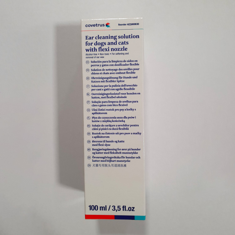 Covetrus PŁYN DO CZYSZCZENIA USZU DLA PSA I KOTA 100 ML