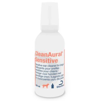 Dechra CLEAN AURAL SENSITIVE PIES 100 ML Płyn do czyszczenia uszu