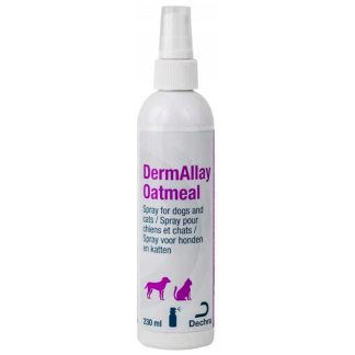 Dechra DERMALLAY OATMEAL ODŻYWKA W SPRAYU 230 ML przeciwświądowa odżywka z wyciągiem z owsa
