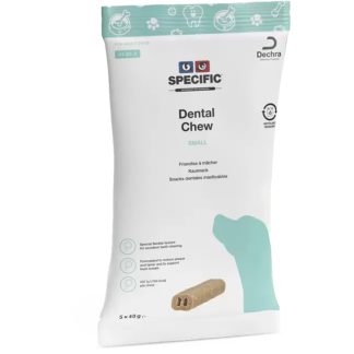 Dechra SPECIFIC CT-DC-S DENTAL CHEW SMALL 5 X 40 G przysmak stomatologiczny dla psów dorosłych ras małych i średnich