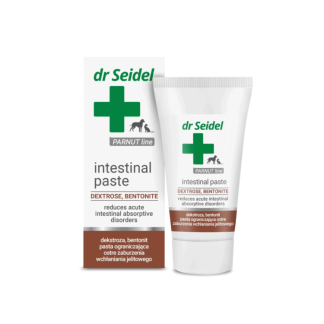 Dermapharm dr Seidel INTESTINAL PASTA 40 G profilaktyka i wsparcie w biegunce dla kotów i psów