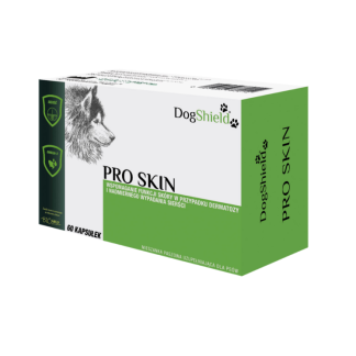 BIOfaktor DogShield PRO SKIN 60 KAPS. wypadanie sierści, dermatozy