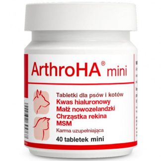 Dolfos CANIS/CAT ARTHRO HA MINI 40 TABLETEK na stawy dla małych psów i kotów