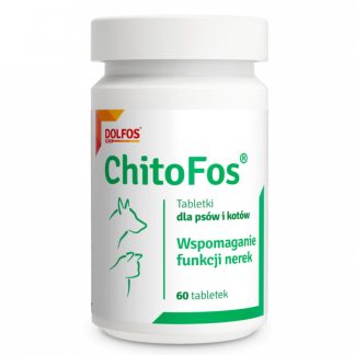 Dolfos CANIS/CAT CHITOFOS 60 TABLETEK wspomaganie funkcji nerek dla psów i kotów