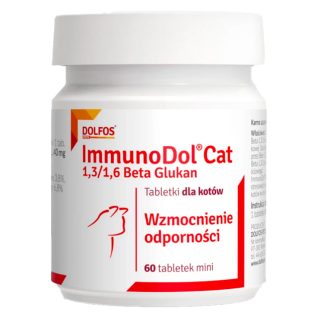 Dolfos CANIS/CAT IMMUNODOL MINI 60 TABLETEK wsparcie odporności