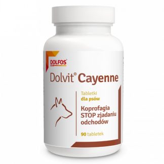 Dolfos DOLVIT CANIS CAYENNE 90 TABLETEK przeciwko zjadaniu odchodów