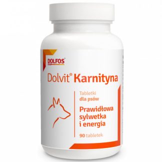 Dolfos DOLVIT CANIS KARNITYNA 90 TABLETEK prawidłowa sylwetka i witalność