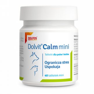 Dolfos DOLVIT CANIS/CAT CALM MINI 40 TABLETEK uspokajające dla psa i kota