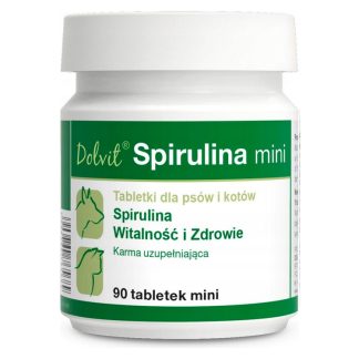 Dolfos DOLVIT SPIRULINA 90 TABLETEK MINI algi dla psów i kotów