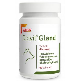 Dolfos GLAND 60 TABLETEK prawidłowe funkcjonowanie gruczołów okołoodbytowych