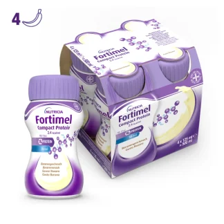 Fortimel Compact Protein Banana Nutricia 4x125ml