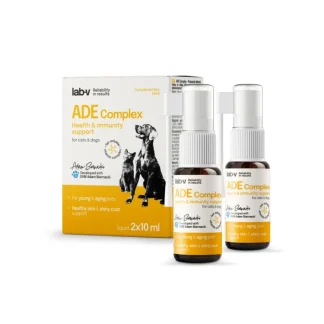 Lab-V WITAMINY ADE COMPLEX spray witaminowy dla psów i kotów (2 x 10 ml)