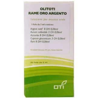 Olitoti Cu-Au-Ag OTI 20 Fiale Orali