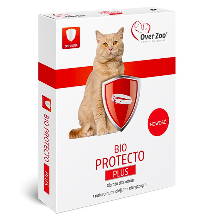 Over Zoo OBROŻA BIO PROTECTO PLUS 35 CM dla kotów