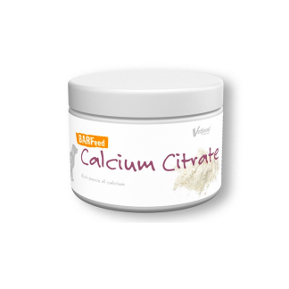 Vetfood BARFeed Calcium Citrate 300 G wapń dla psów i kotów, również dla suk w ciąży i szczeniąt