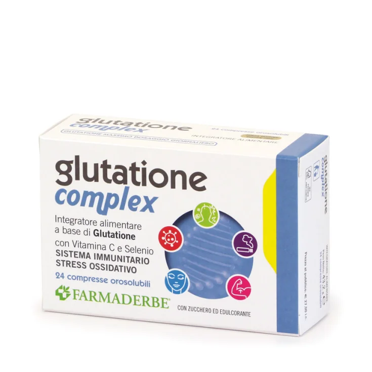 Glutatione Complex Farmaderbe 24 Compresse