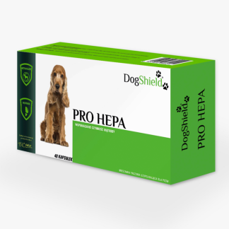 BIOfaktor DogShield PRO HEPA 45 KAPS. zaburzenia wątroby u psów