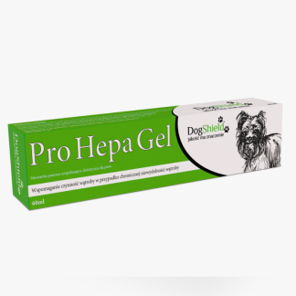 BIOfaktor DogShield PRO HEPA GEL 60 ML żel dla psów na wsparcie pracy wątroby