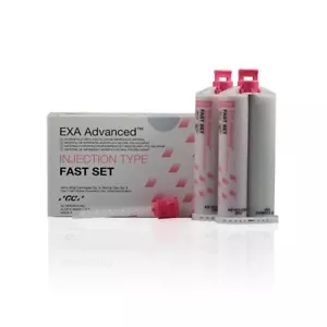 GC EXA Advanced Injection Fast Set VP Impression Material 2 Cartridges