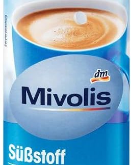 Mivolis Dolcificante Compresse Senza Glutine e Colore-Free, Vegan 1.200 St., 72 g / 72 g (confezione da 1)