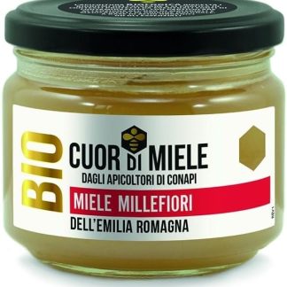 Cuor di miele, Miele millefiori bio, 300g