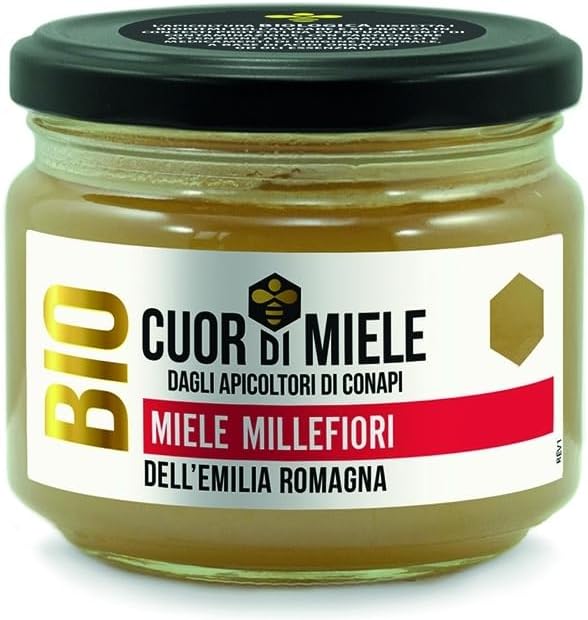 Cuor di miele, Miele millefiori bio, 300g