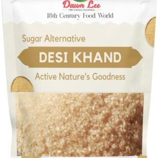 Dawn Lee Khandsari - Zucchero per le mani Desi non raffinato (non sbiancato né contiene sostanze chimiche e additivi nocivi) Dawn Lee (500 g)
