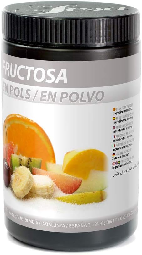 Polvere di fruttosio 100% Sciroppo di mais ad alto contenuto di fruttosio in polvere Sciroppo di soda ad alto contenuto di fruttosio 1 Kg Jar