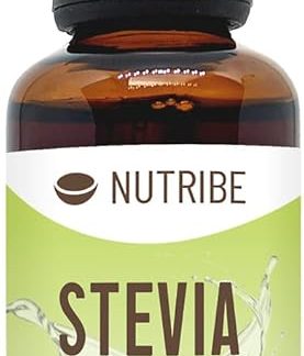 Nutribe Stevia Touch 50 ml – Non Aromatizzato | Dolcificante Naturale, Senza Carboidrati, Senza Sucralosio