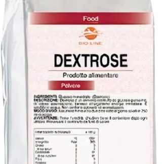 DEXTROSE - Alimento a Base di Glucosio Puro in Polvere Solubile in Acqua (Busta da 2 Kg) Fornisce Energia Immediata, Non Contiene Coloranti e Aromatizzanti