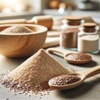 Bongiovanni Bontà Naturali Farina Di Semi Di Lino Scuro 100G BIO