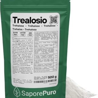 SaporePuro Trealosio in polvere 500 gr - Zucchero a basso indice glicemico
