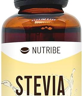 Nutribe Stevia Liquida 50ml Vera Vaniglia, dolcificante naturale senza calorie