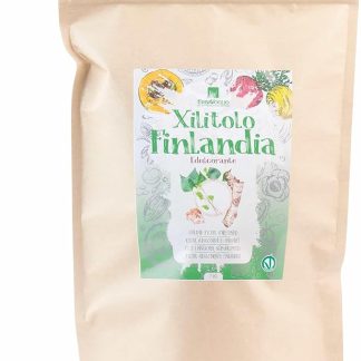 Erbavoglio Xilitolo Finlandia KG - 1000 g - Alimento convenzionale - Dolcificante naturale a basso indice glicemico, ideale per dolcificare senza influire sui livelli di zucchero nel sangue.