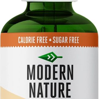 Modern Nature Stevia in Gocce – Vaniglia 50ml | Edulcorante Naturale, Senza Zucchero, Senza Calorie, Vegano, Keto | Dolcificante Liquido per Caffè | Adatto per Diabetici, No-OGM (C.a 125 dosi)