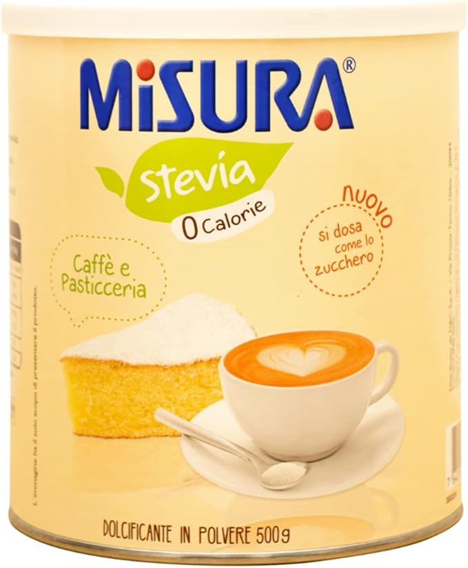 Misura Stevia Dolcificante in Polvere Zero Calorie per Dose - 1 x 500 Gr