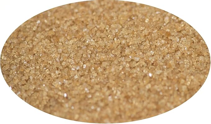 Tubo Demerara orecchini zucchero - 1 kg, confezione da 1 (1 x 1 kg)