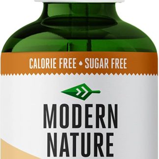 Modern Nature Stevia in Gocce – Caramello 50ml | Edulcorante Naturale, Senza Zucchero, Senza Calorie, Vegano, Keto | Dolcificante Liquido per Caffè | Adatto per Diabetici, No-OGM (C.a 125 dosi)