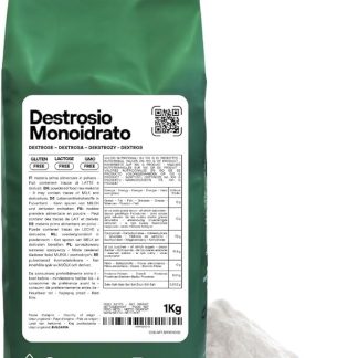 SaporePuro DESTROSIO Monoidrato 1 kg - Ideale per Dolci, Gelati e Sorbetti