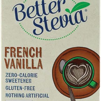 Better Stevia Packets, French Vanilla - 75 packets