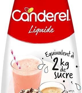 Canderel - Sucralose Liquide - Edulcorant le goût du sucre sans Calorie - Flacon 200 mL