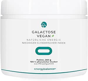 Galattosio vegano in gomma pesca, 250 g, 83 giorni