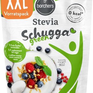 borchers Stevia Dolcezza cristallina, con eritritolo, senza calorie, edulcorante, 700g