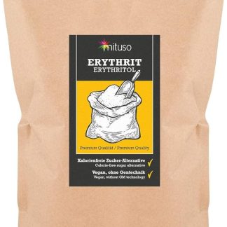 mituso Eritritritolo, dolcificante, 1 confezione (1x 1000g) in sacchetto