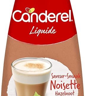 Canderel - Sucralosio - Liquido nocciola - Zero calorie, Zero zucchero - Dolcificante | Bottiglia da 200 ml