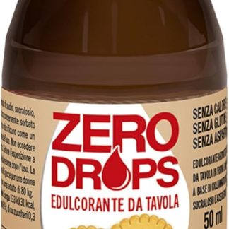 BPR Nutrition ZERO DROPS - Dolcificante liquido aromatizzato al BISCOTTO