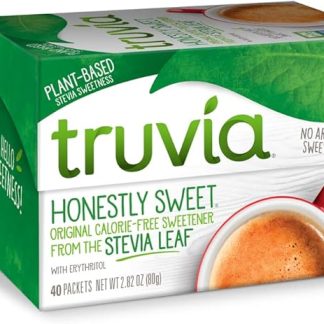 Truvia Natural Stevia Sweetener Packets, 2.82 oz (40 ct)